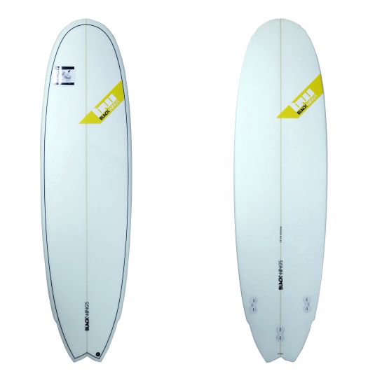 BlackWings 6'9 fish 6PACK cristal clear
