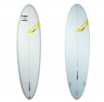 Black Wings 6'8 egg WAVE ROCKET cristal clear