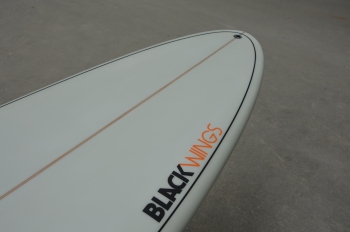BlackWings 9'1 LONGBOARD ALROUND cristal clear