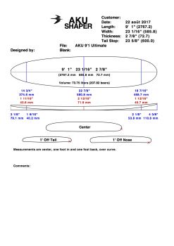 BlackWings 9'0 long Pro Perf FHC