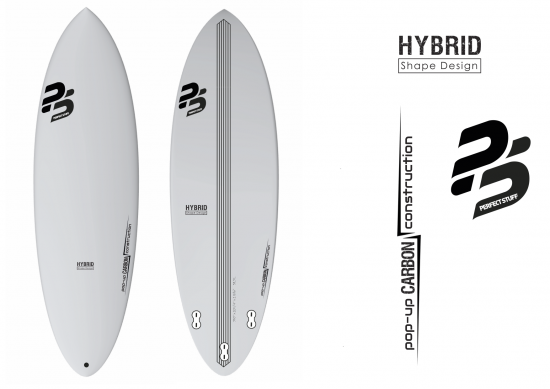 Perfect Stuff  5'6 HYBRID CARBONE